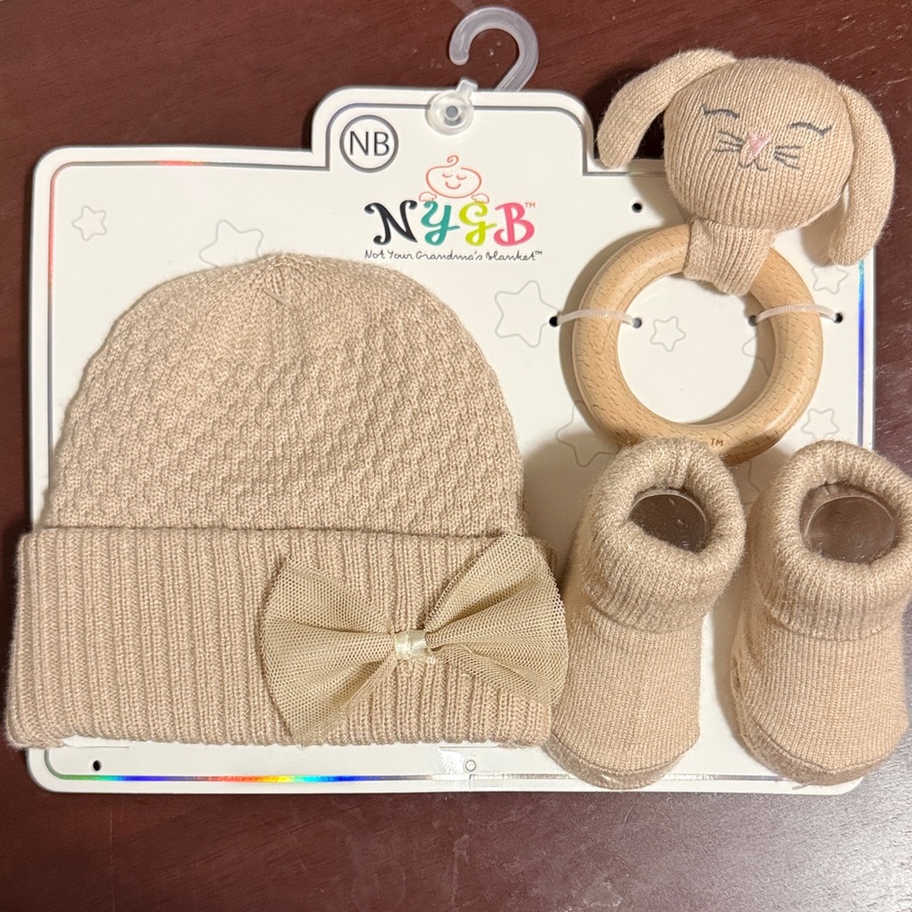 Tan Baby Matching Set